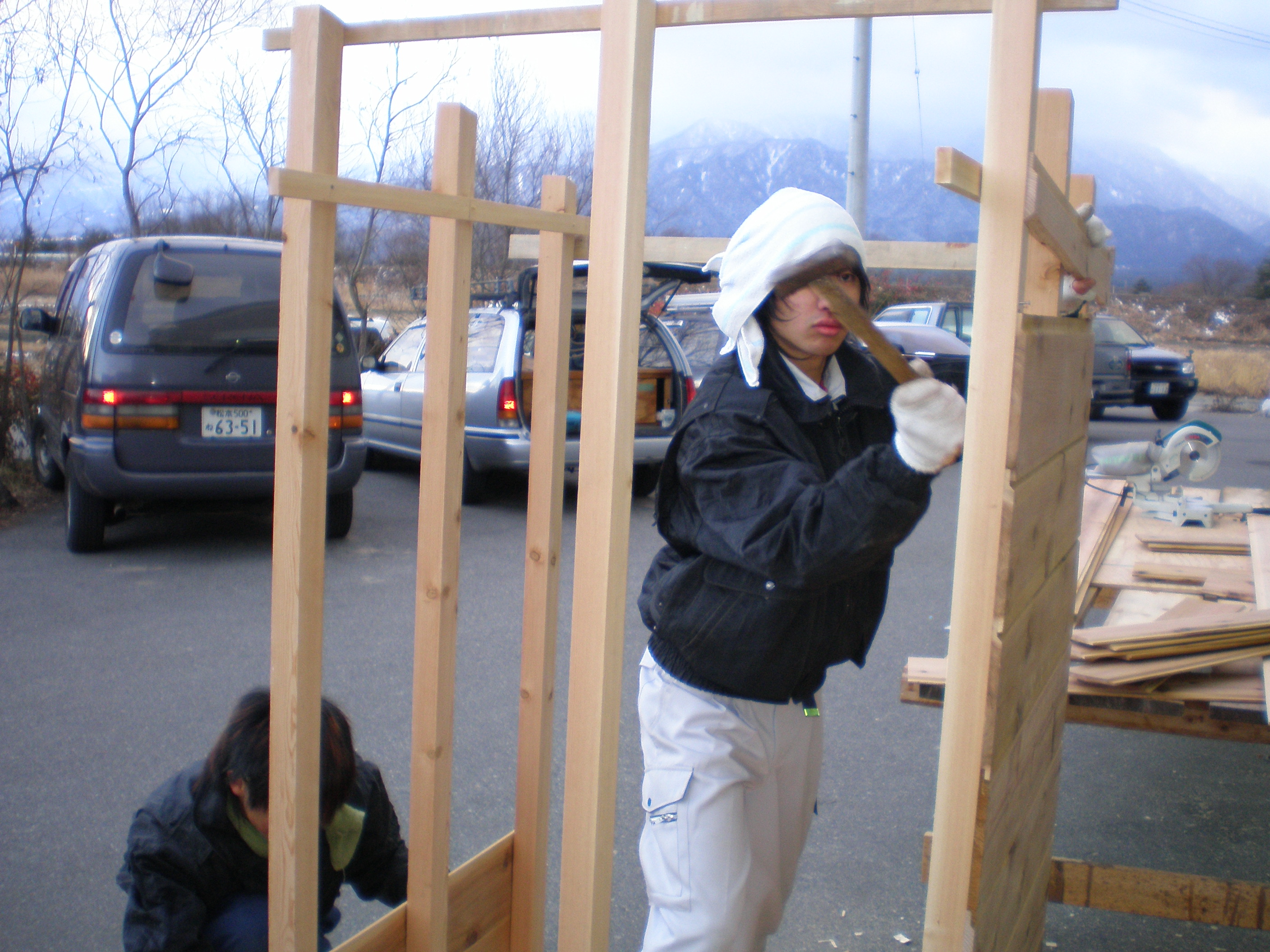小屋の作成