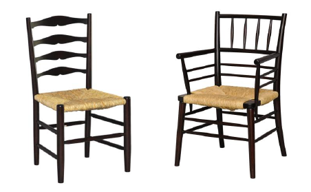 ラッシチェア2脚の画像