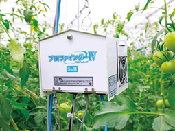 ハウス内環境測定機器のプロファインダーの画像