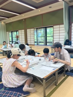 ペットボトルランタン製作中