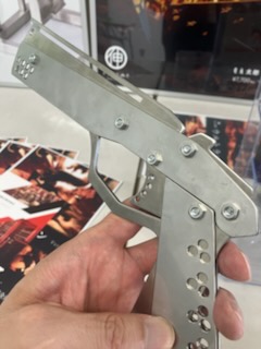 できあがったゴム鉄砲