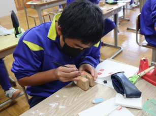 彫刻制作2の画像です