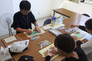 臨床美術体験の写真