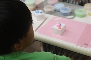 クレイアート体験の写真