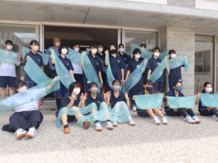 藍染体験2の画像です