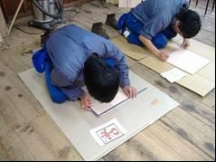 へぎ板を使った製品つくりの資料です