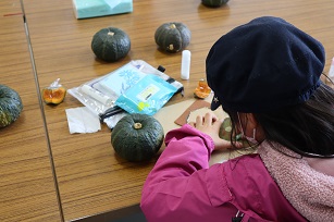 アートかぼちゃの画像です